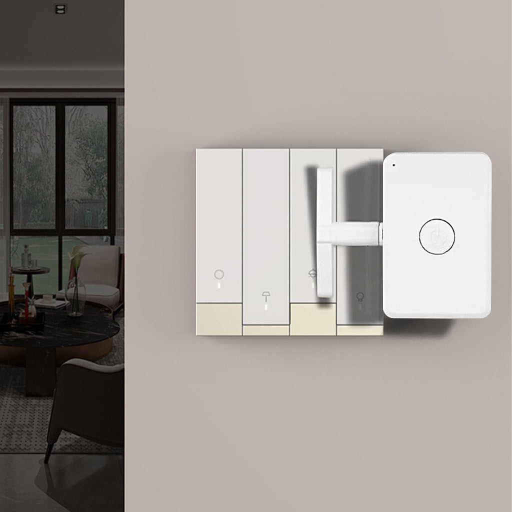 Wireless, Trigger for Appliances with Simple Setup, Battery Operated Compact Mechanical Lifter, Universal Finger Bot for Light Socket Power Outlet Office 1pack